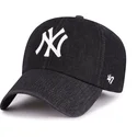 cepur-izliekta-melns-regulejams-clean-up-lennon-no-new-york-yankees-mlb-no-47-brand