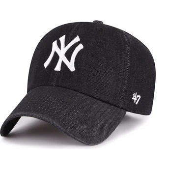 Cap izliekta black adjustable strap Clean Up Lennon no New York Yankees MLB no 47 Brand