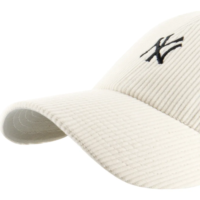czapka-z-zakrzywionym-daszkiem-bezowa-regulowana-clean-up-cord-base-runner-new-york-yankees-mlb-od-47-brand