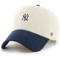 cepur-izliekta-bess-regulejams-clean-up-cord-base-runner-two-tone-no-new-york-yankees-mlb-no-47-brand