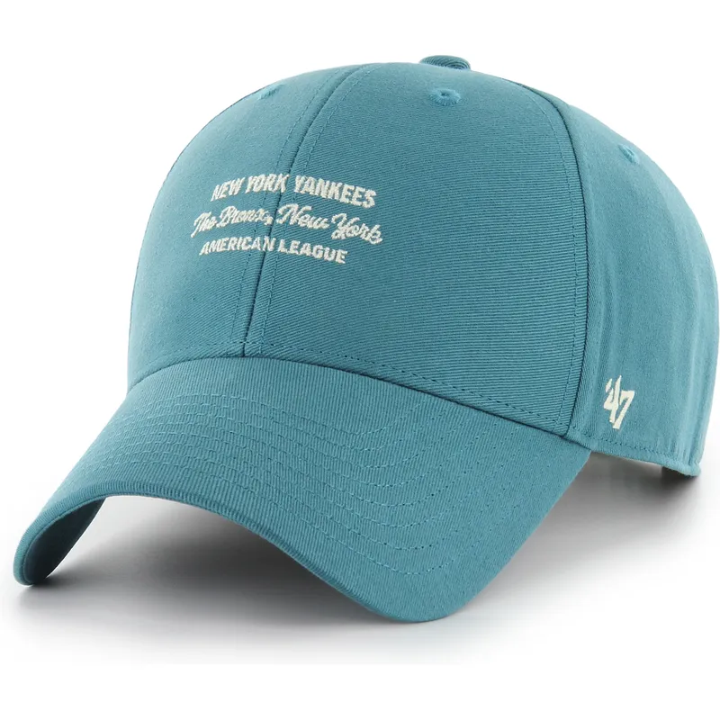 gorra-curva-azul-snapback-mvp-contemporary-cyan-de-new-york-yankees-mlb-de-47-brand