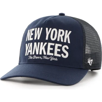Cepur izliekta tumši zils snapback Hitch Contemporary no New York Yankees MLB no 47 Brand