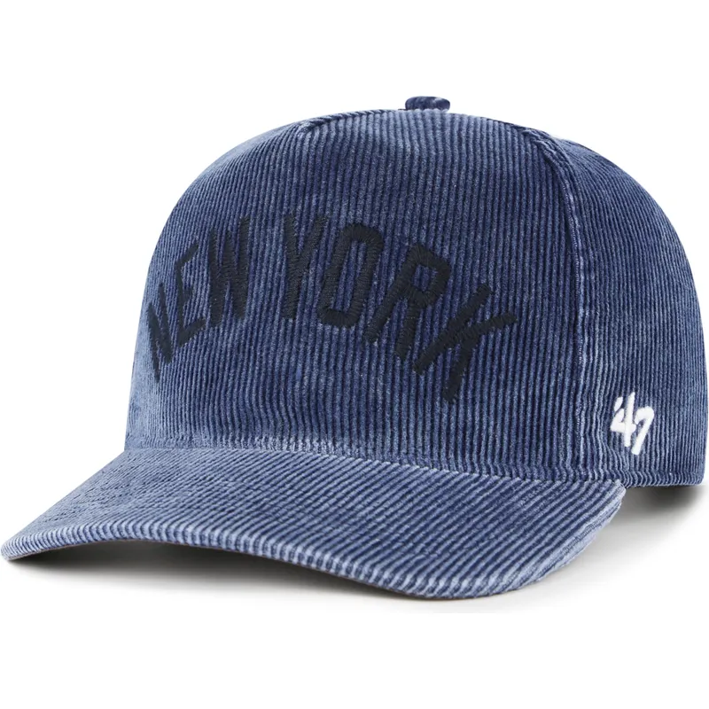 marinbla-kurvad-keps-snapback-hitch-reclaim-rusted-new-york-yankees-mlb-fran-47-brand