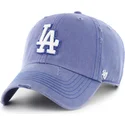 blaue-verstellbare-gebogene-clean-up-weathered-thrift-kappe-der-los-angeles-dodgers-mlb-von-47-brand