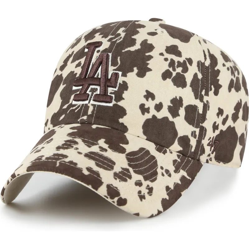 cepur-izliekta-bruns-regulejams-clean-up-bessie-no-los-angeles-dodgers-mlb-no-47-brand