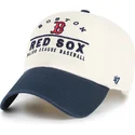 cap-izliekta-beige-adjustable-strap-clean-up-windham-no-boston-red-sox-mlb-no-47-brand