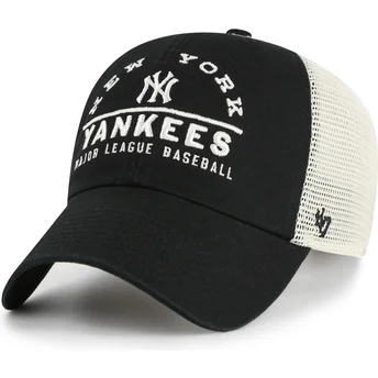 Cepur izliekta melns snapback Clean Up Windham Mesh no New York Yankees MLB no 47 Brand