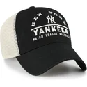 cap-izliekta-black-snapback-clean-up-windham-mesh-no-new-york-yankees-mlb-no-47-brand