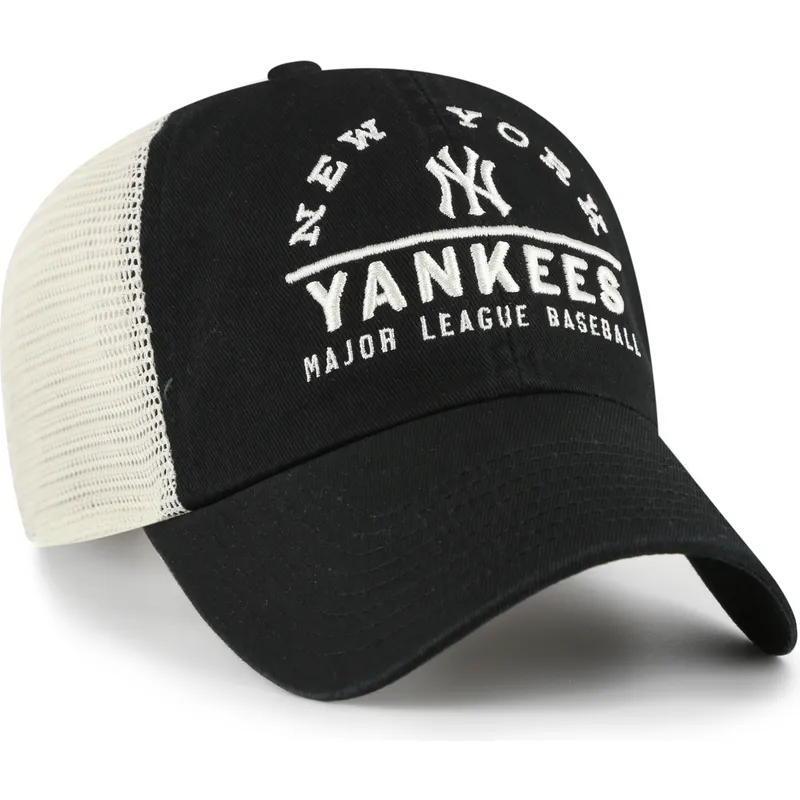 cap-izliekta-black-snapback-clean-up-windham-mesh-no-new-york-yankees-mlb-no-47-brand