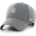 cap-izliekta-gray-adjustable-strap-mvp-cycle-shadow-no-new-york-yankees-mlb-no-47-brand