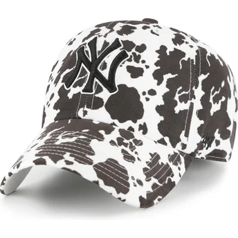 Cap izliekta white adjustable strap Clean Up Bessie no New York Yankees MLB no 47 Brand