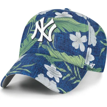 Cap izliekta navy blue adjustable strap Clean Up Beach Side no New York Yankees MLB no 47 Brand