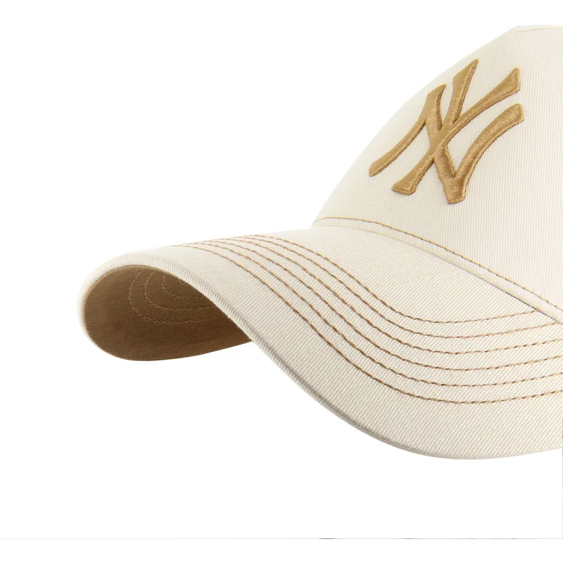 gorra-curva-beige-ajustable-mvp-dt-contrast-stitch-de-new-york-yankees-mlb-de-47-brand