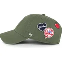 cepur-izliekta-zals-regulejams-clean-up-badges-no-new-york-yankees-mlb-no-47-brand