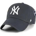 cepur-izliekta-tumsi-zils-regulejams-clean-up-badges-vintage-no-new-york-yankees-mlb-no-47-brand