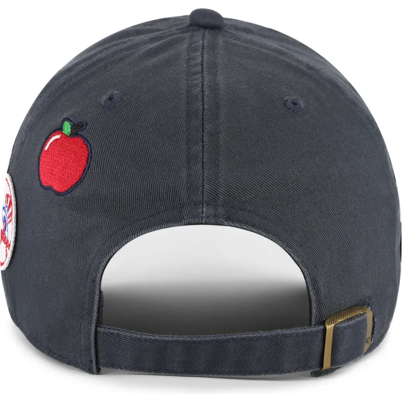 cepur-izliekta-tumsi-zils-regulejams-clean-up-badges-vintage-no-new-york-yankees-mlb-no-47-brand