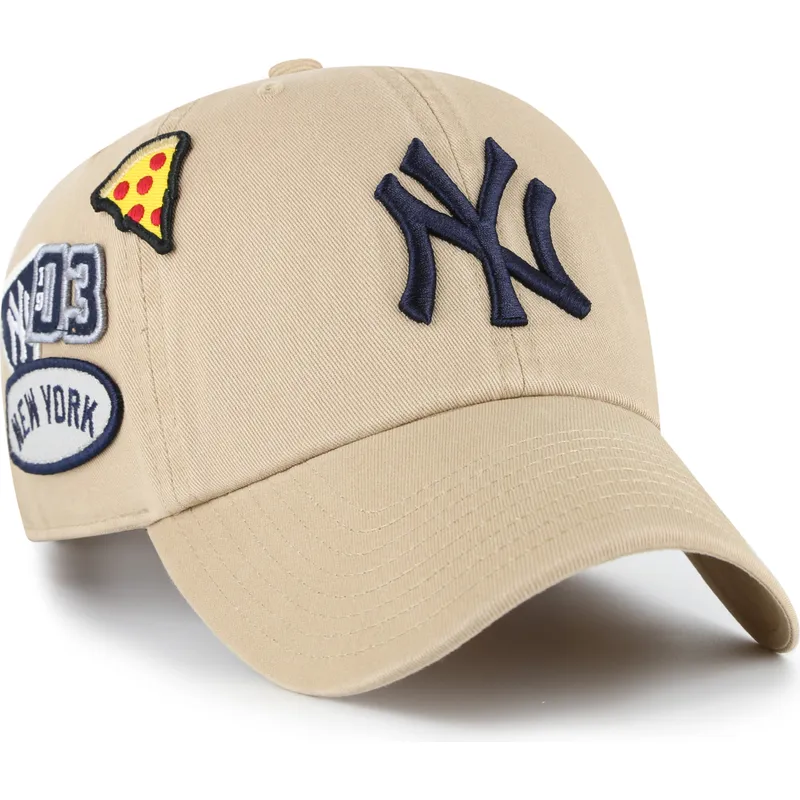 cepur-izliekta-haki-regulejams-clean-up-badges-no-new-york-yankees-mlb-no-47-brand