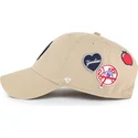 cepur-izliekta-haki-regulejams-clean-up-badges-no-new-york-yankees-mlb-no-47-brand