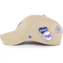 cepur-izliekta-haki-regulejams-clean-up-badges-no-los-angeles-dodgers-mlb-no-47-brand