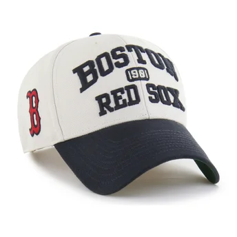 Cepur izliekta bēšs regulējams MVP Broke Line no Boston Red Sox MLB no 47 Brand