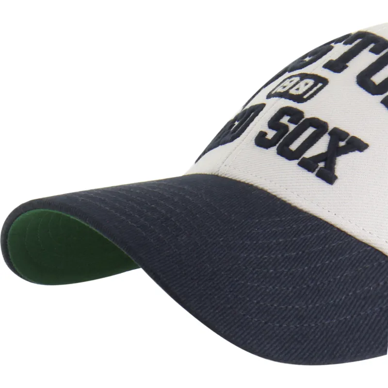 gorra-curva-beige-y-azul-marino-ajustable-mvp-broke-line-de-boston-red-sox-mlb-de-47-brand