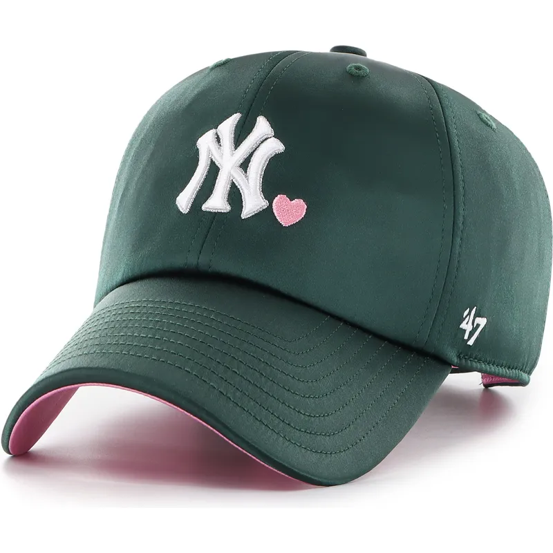 cap-izliekta-green-adjustable-strap-clean-up-with-love-no-new-york-yankees-mlb-no-47-brand