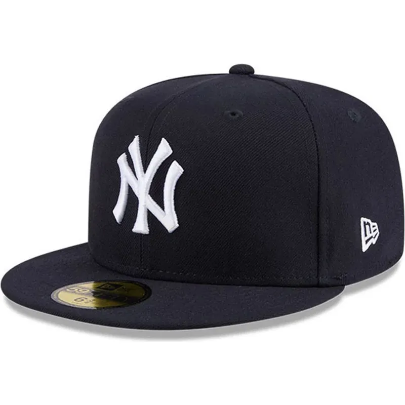 marinbla-platt-keps-justerad-59fifty-hidden-hit-fran-new-york-yankees-mlb-av-new-era