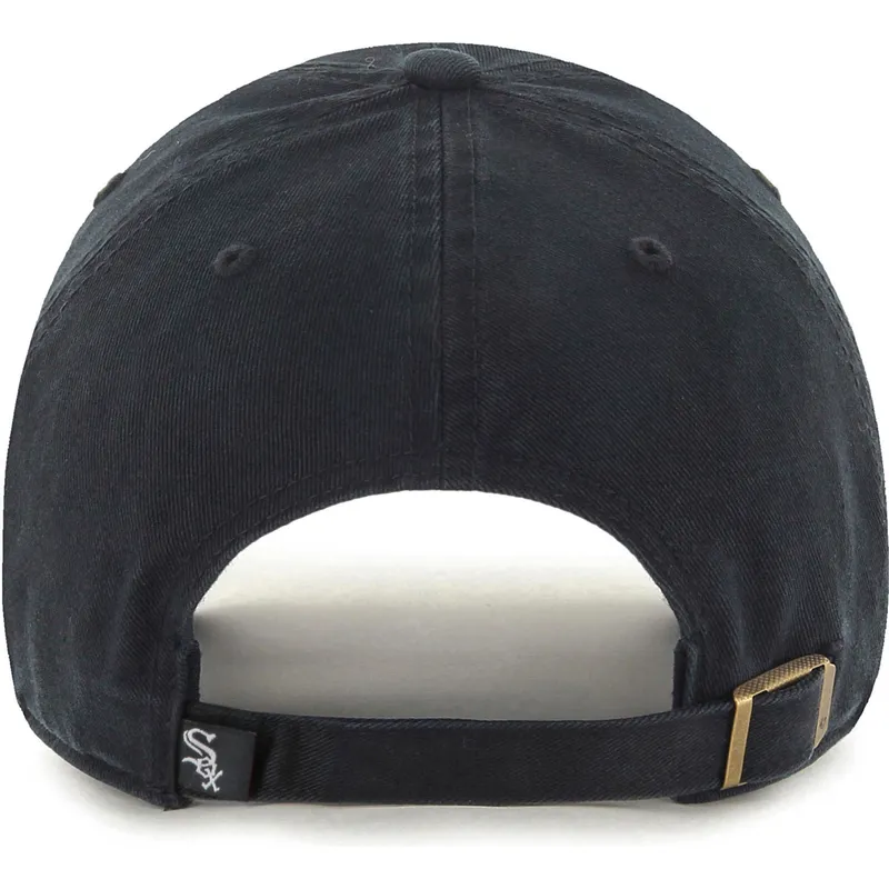 cepur-izliekta-melns-regulejama-lente-clean-up-no-chicago-white-sox-mlb-no-47-brand