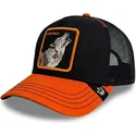 gorra-trucker-negra-y-naranja-lobo-solo-wolf-fab-farm-de-goorin-bros