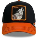 svart-och-orange-trucker-keps-varg-solo-wolf-fab-farm-fran-goorin-bros