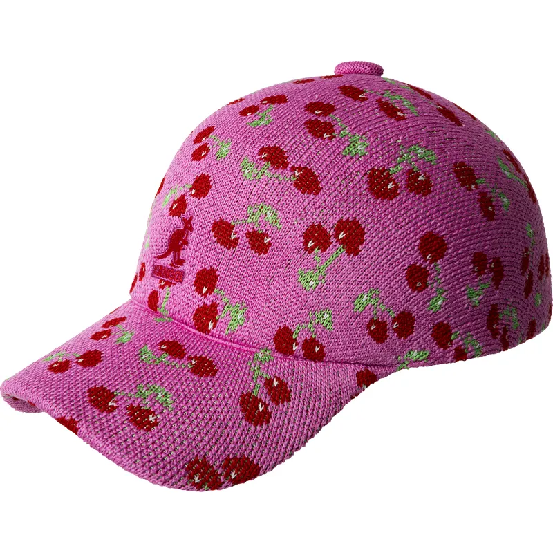 regulowana-rozowa-czapka-z-daszkiem-cherry-spacecap-od-kangol