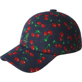 Granatowa regulowana czapka z daszkiem Cherry Spacecap od Kangol