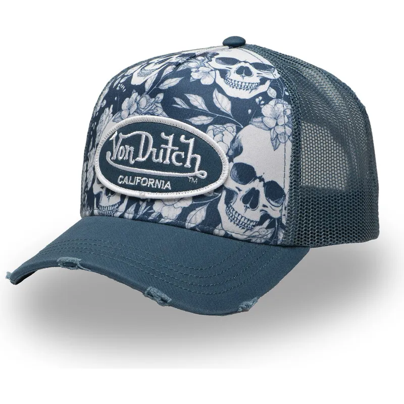 cepur-izliekta-truckeris-zils-snapback-print02-no-von-dutch