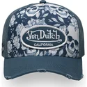 trucker-cap-blau-print02-von-von-dutch