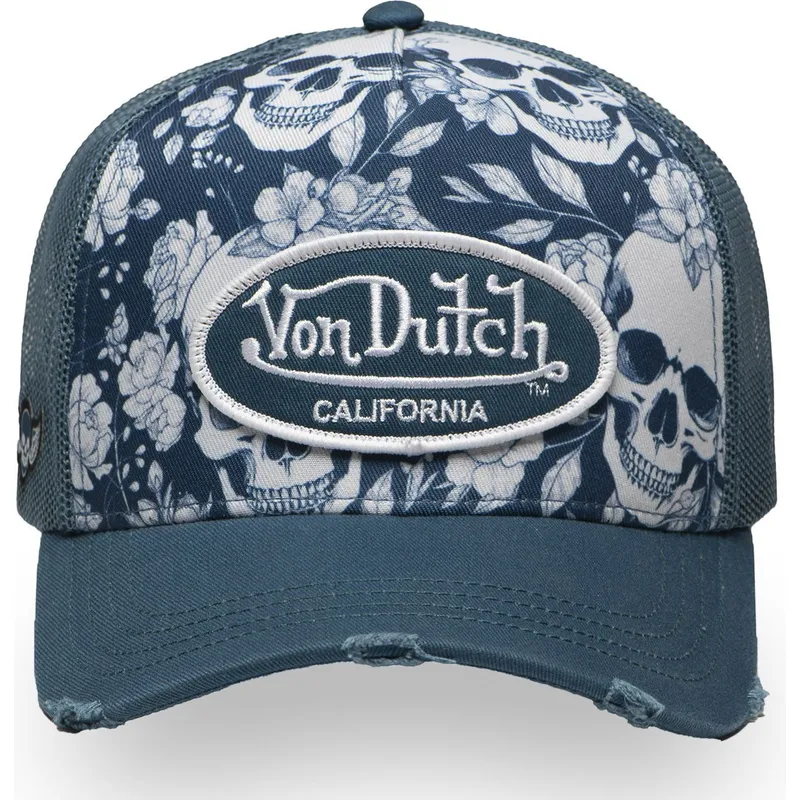 trucker-cap-blau-print02-von-von-dutch