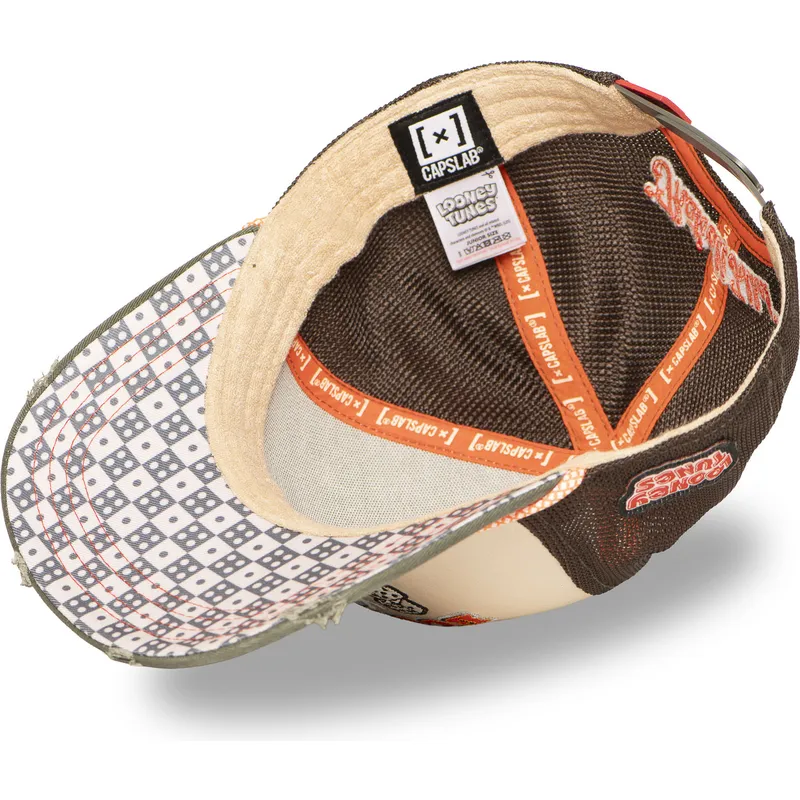 cap-izliekta-brown-snapback-bugs-bunny-looney-tunes-no-capslab