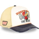 czapka-trucker-bezowa-i-granatowa-kaczor-daffy-loo13-pcsmcbb-looney-tunes-od-capslab