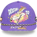 platt-violett-snapback-keps-coyote-loo13-dtcb-looney-tunes-fran-capslab