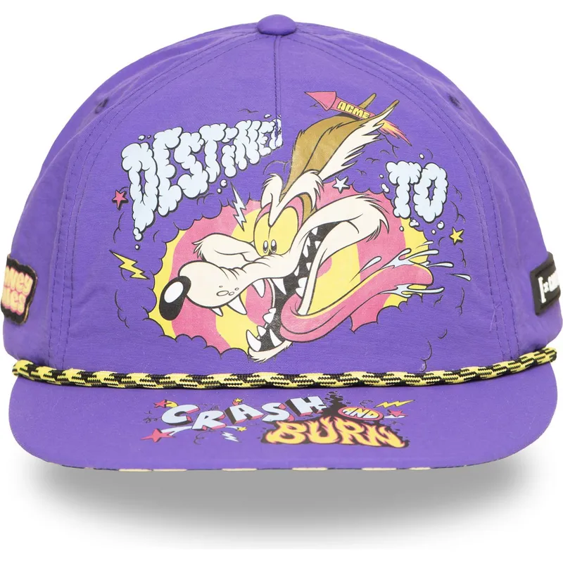 cepur-plakana-violets-snapback-coyote-loo13-dtcb-looney-tunes-koijots-looney-tunes-no-capslab