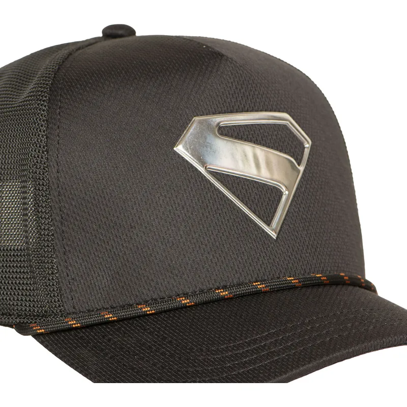 cepur-izliekta-truckeris-melns-snapback-dc12-pctholob-superman-dc-comics-no-capslab cepur-izliekta-truckeris-melns-snapback-dc12-pctholob-superman-dc-comics-no-capslab