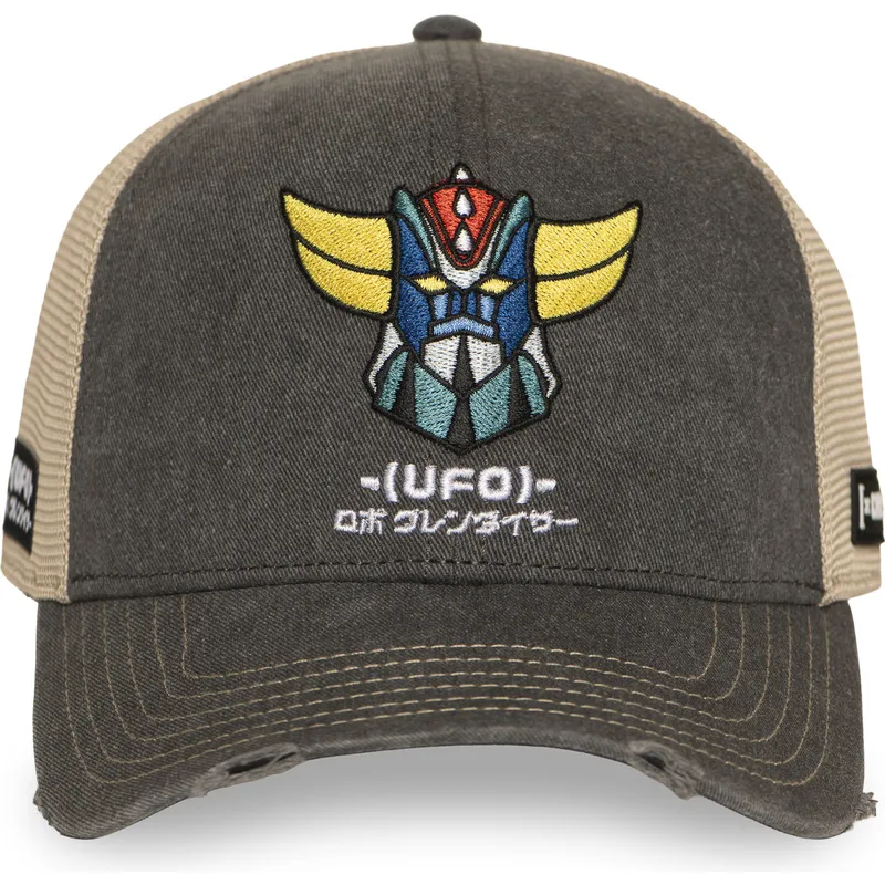 trucker-cap-grau-und-beige-robot-grendizer-gol7-golb-von-capslab