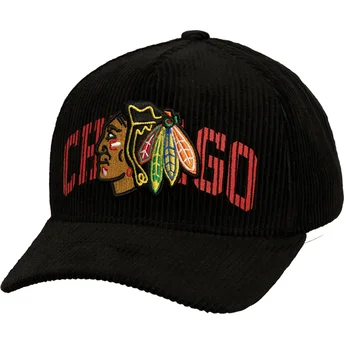 Cap izliekta black snapback Arch Stamp Pro no Chicago Blackhawks NHL no Mitchell & Ness