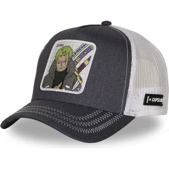 Cepur izliekta šoferis pelēks snapback Roronoa Zoro OP7 ZORB One Piece Roronoa Zoro One Piece no Capslab
