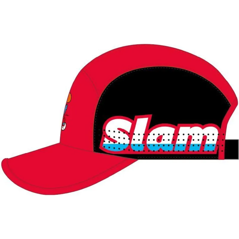 casquette-courbee-rouge-snapback-smu2-dunb-les-schtroumpfs-capslab
