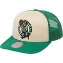 mitchell-ness-vintage-block-boston-celtics-nba-beige-and-green-trucker-hat