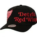 cepur-izliekta-melns-snapback-busted-pro-no-detroit-red-wings-nhl-no-mitchell-ness
