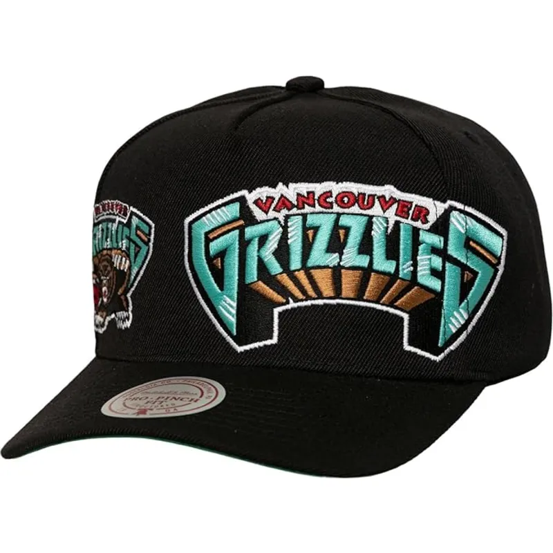 cap-izliekta-black-snapback-busted-pro-no-vancouver-grizzlies-nba-no-mitchell-ness