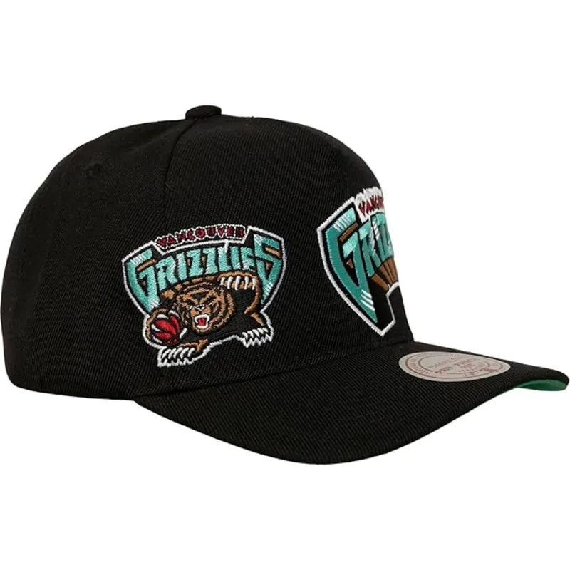 cap-izliekta-black-snapback-busted-pro-no-vancouver-grizzlies-nba-no-mitchell-ness