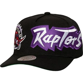 Svart kurvad snapback-keps Busted Pro från Toronto Raptors NBA av Mitchell & Ness