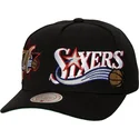 cepur-izliekta-melns-snapback-busted-pro-no-philadelphia-76ers-nba-no-mitchell-ness